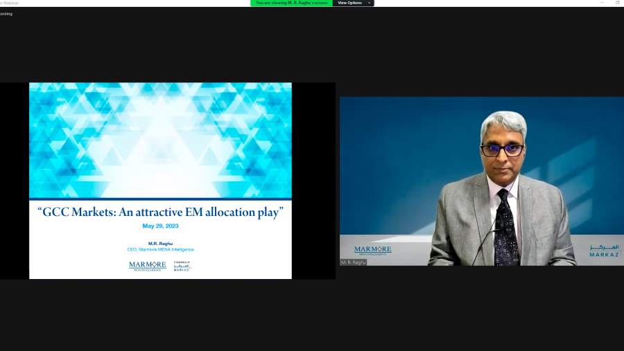Markaz concludes webinar on how GCC equities are evolving as an important opportunity within Emerging Markets