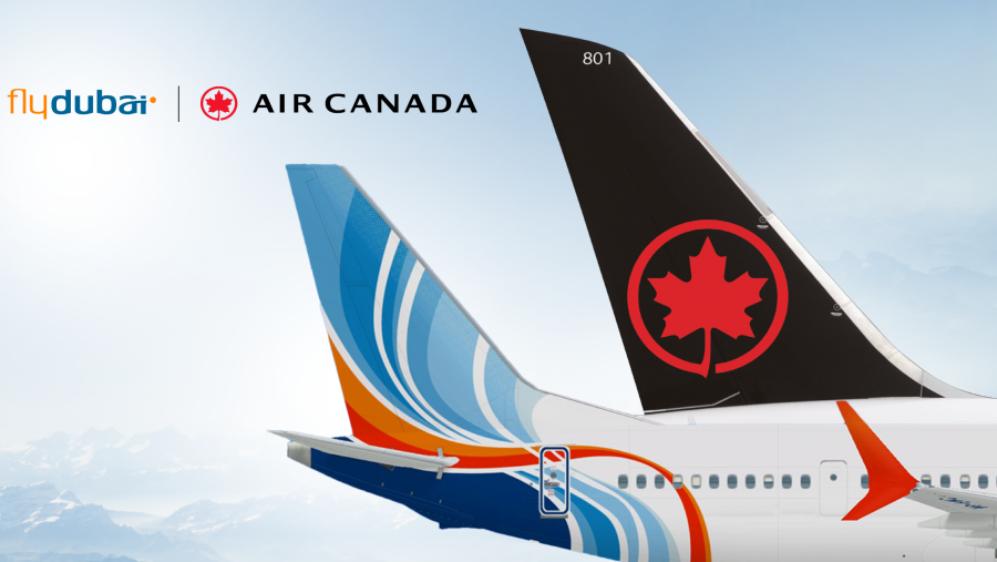 flydubai and Air Canada announce a codeshare partnership