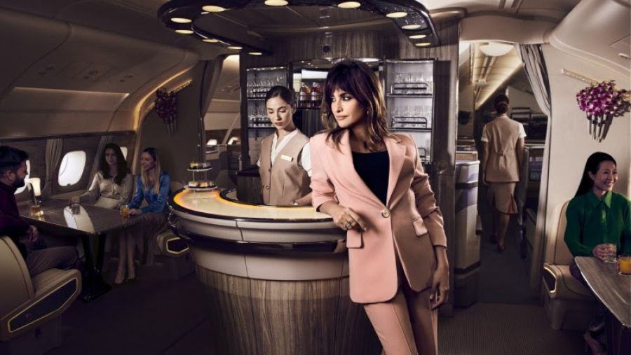 Cruzing onboard Emirates - Emirates announces a new brand ambassador Penelope Cruz
