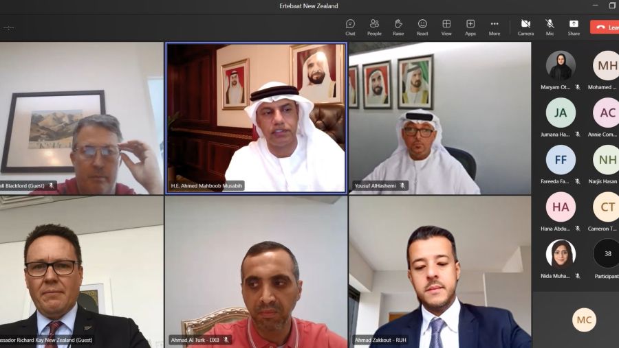 Dubai Customs and New Zealand Discuss Economic Cooperation and Trade Enhancement