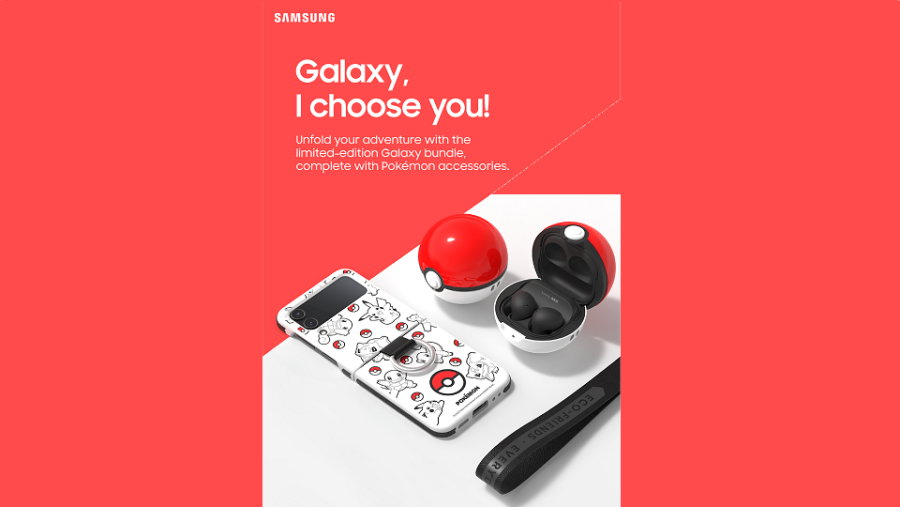 Samsung brings the Pokémon universe to UAE customers with themed accessories for Galaxy Z Flip4 and Galaxy Buds2 Pro