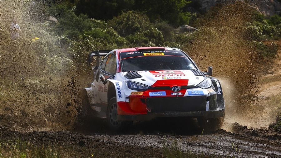 Toyota GAZOO Racing Strengthens WRC Lead with Podium Finish at Rally Italia Sardegna 