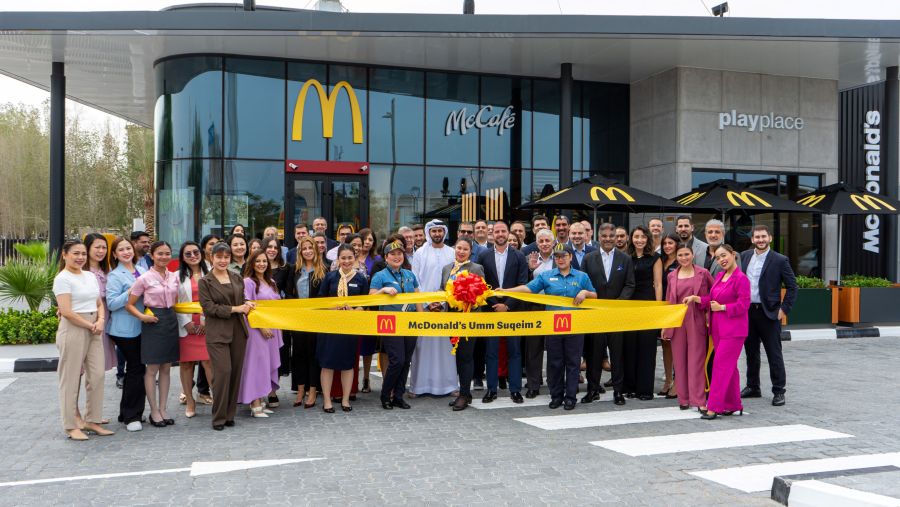 McDonald’s UAE opens its first restaurant run by an all-female workforce and partial solar paneled roof