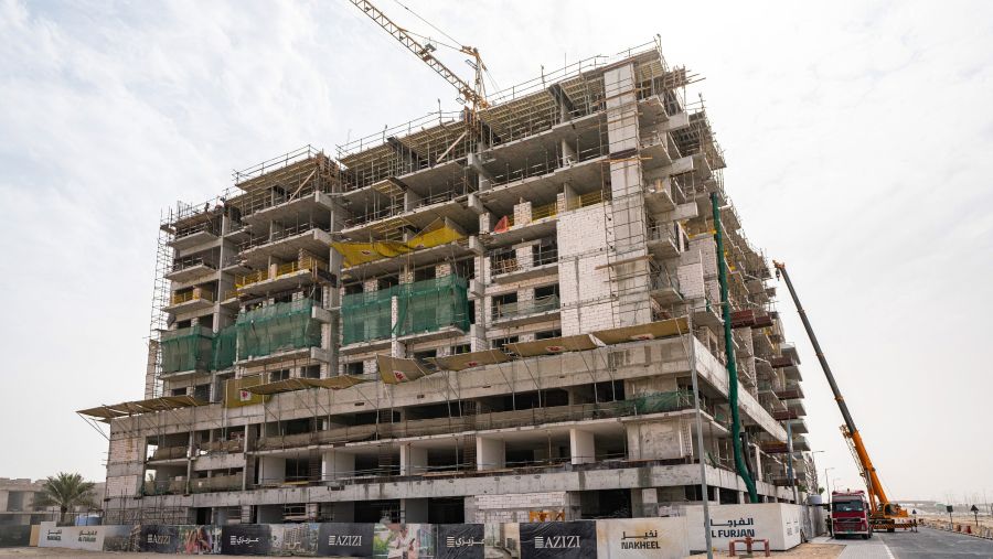 Azizi Developments’ Pearl achieves 31% construction milestone 