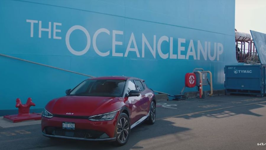 Kia partner, The Ocean Cleanup, delivers record 55-ton ocean plastic haul  