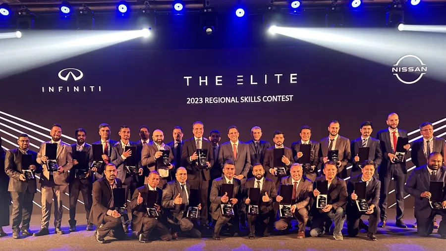 نيسان وانفينيتي البابطين تحصدان أكثر الجوائز في مسابقة ELITE الإقليمية للمهارات 2023