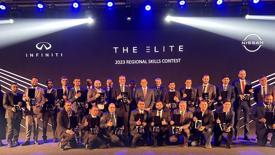 Nissan and Infiniti Al Babtain dominate the Regional 'ELITE' Skills Contest-2023