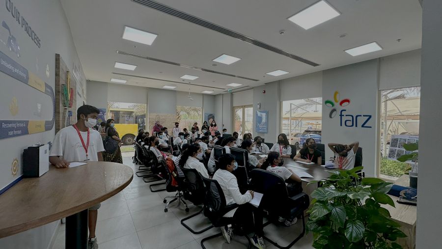 Imdaad hosts 900 students at its FARZ facility