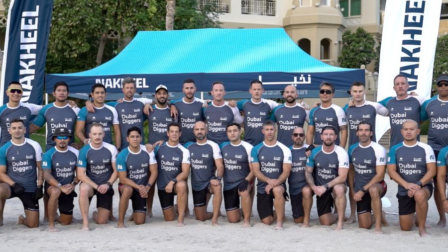 Nakheel sponsors UAE dragon boat racing team The Dubai Diggers