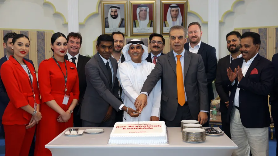 Air Arabia takes off from  Ras Al Khaimah to Kozhikode in India