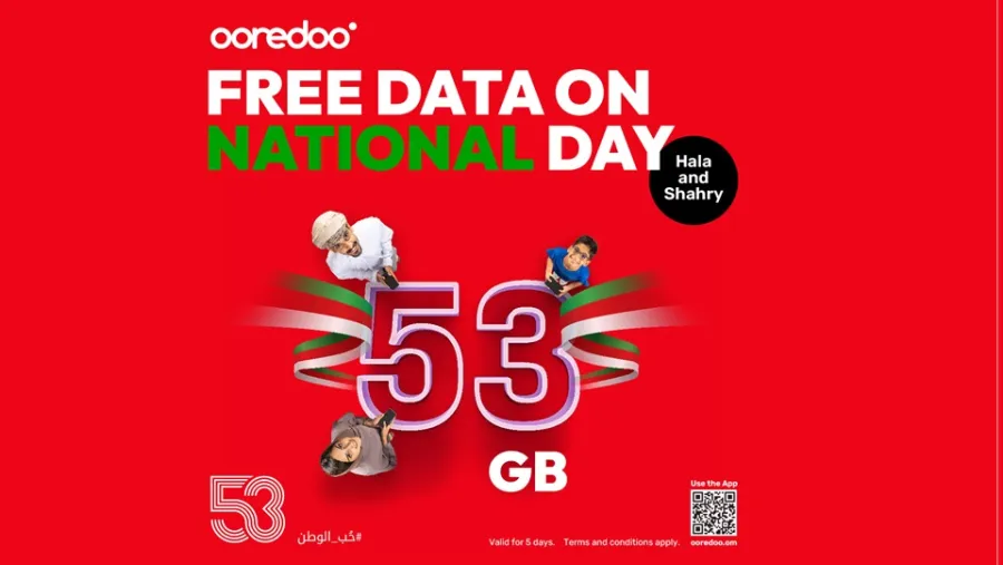 Ooredoo Oman Marks 53rd National Day with a Special Offer