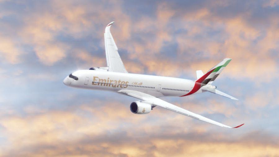 Emirates places order for 15 A350s at Dubai Airshow 2023