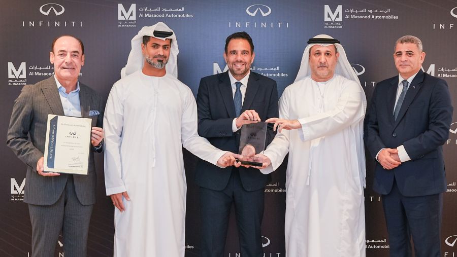 Al Masaood Automobiles Wins Inaugural INFINITI Global Award for Operational Excellence