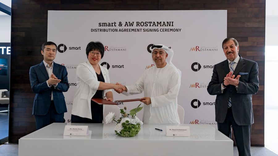 AW Rostamani Group Partnership with smart to Accelerate Intelligent Electric Mobility in UAE
