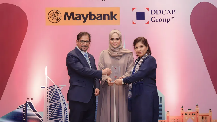 Ajman Bank’s Head of Marketing Wins Prestigious WOMANi 2023 Award by Cambridge IFA