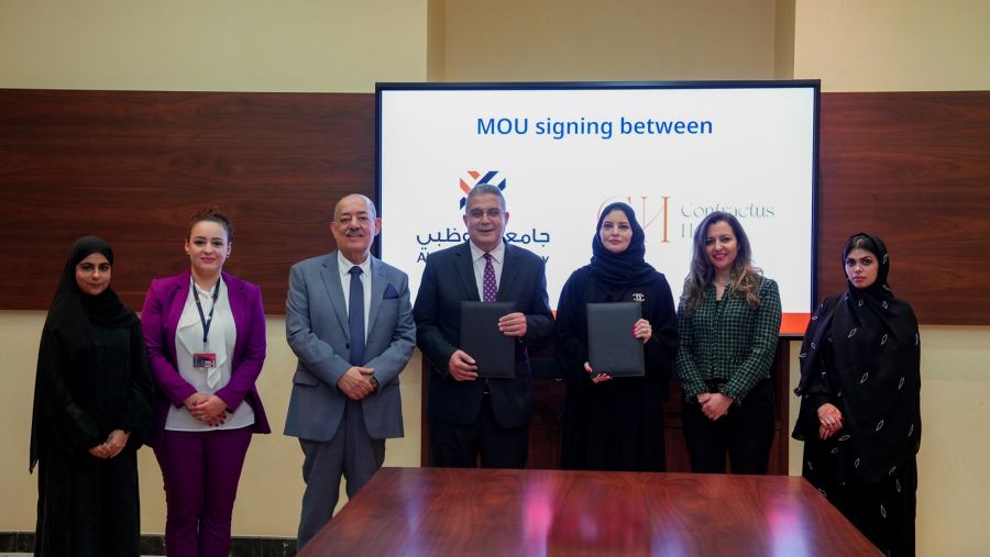 كلية القانون بجامعة أبوظبي تتعاون مع شركة "كونتراكتوس هاوس" بالمملكة المتحدة لتطوير القدرات التعليمية في المجال القانوني