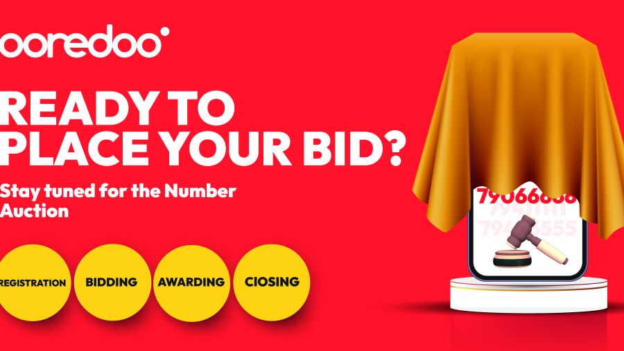 Win Gold or Diamond Mobile Bling and Give Back With the Ooredoo Vanity Number Charity Auction 