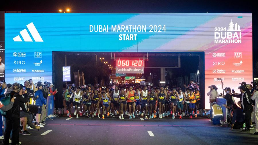 النسخة 24 من ماراثون دبي تقام 12 يناير 2025