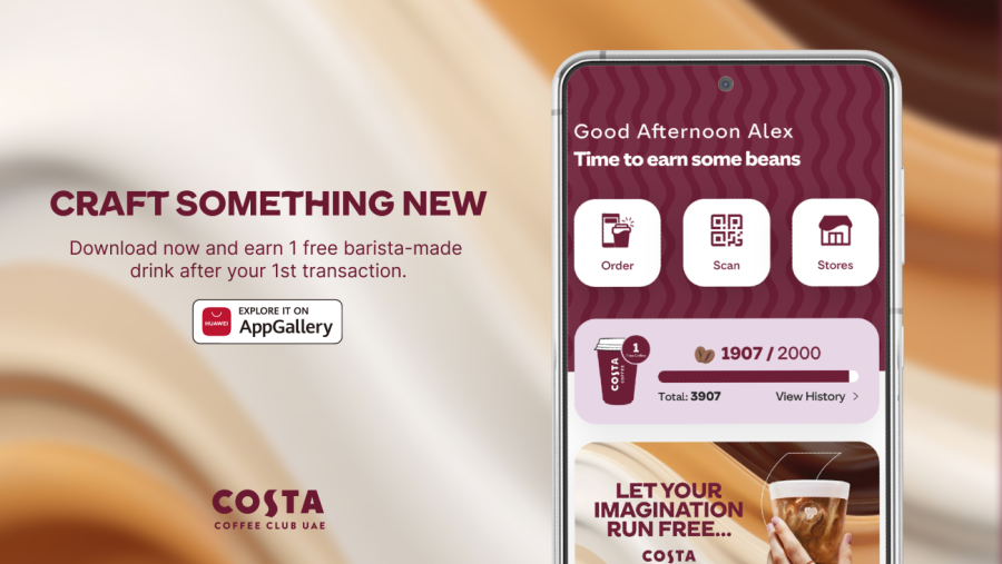 تعاون كل من متجر تطبيقات HUAWEI AppGallery وشركة Emirates Leisure Retail (ELR) لإثراء تجربة القهوة في الإمارات العربية المتحدة