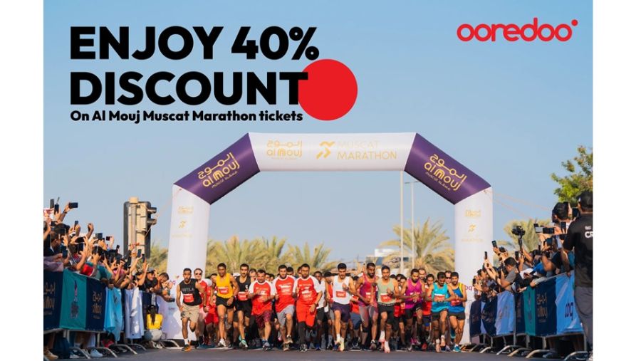 Ooredoo Offers Customers a Huge Discount on Al Mouj Muscat Marathon 