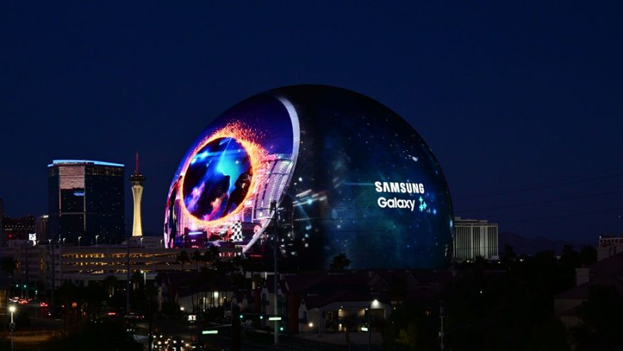 Samsung Opens a Portal to New Mobile AI Possibilities in Las Vegas on Sphere’s Exosphere, Before Unpacked 2024