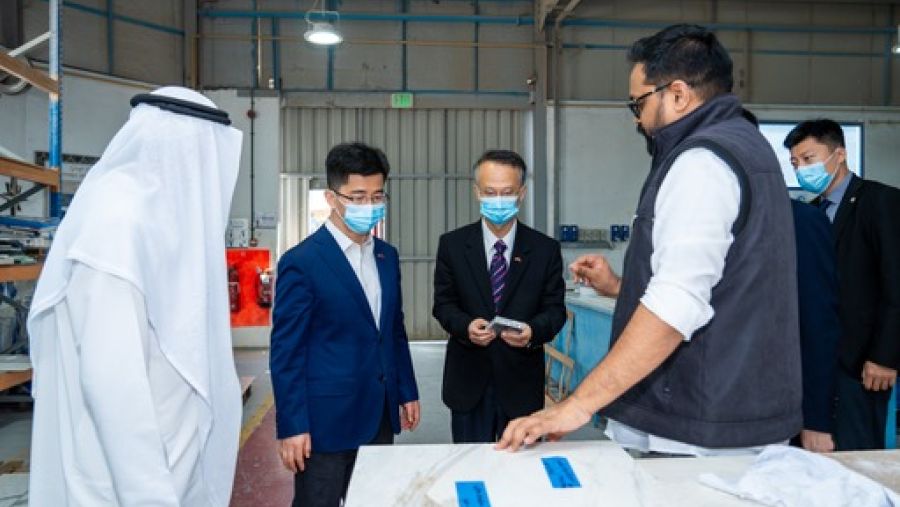 Gulf Craft welcomes Chinese Delegation to UAE Shipyard