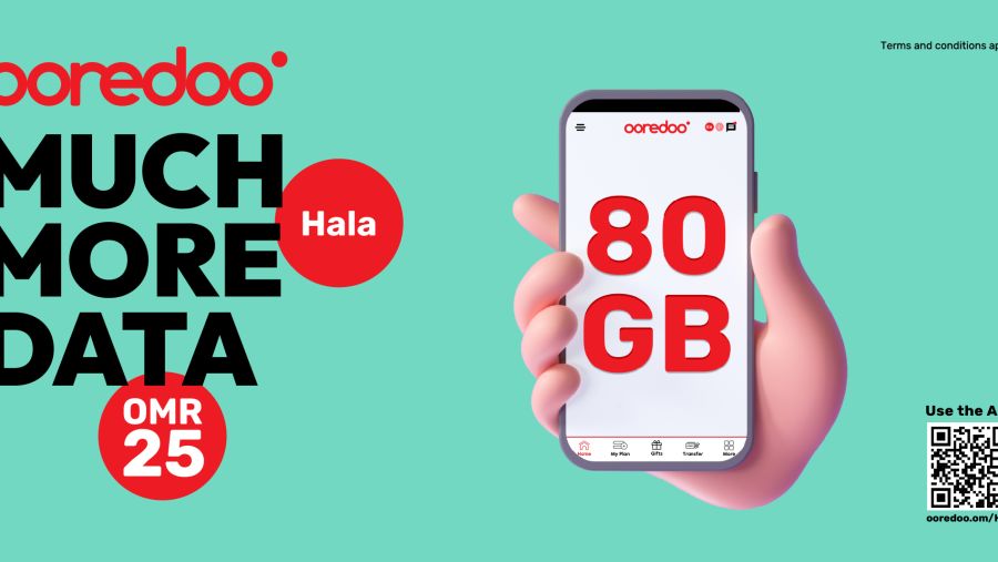 باقة هلا المضافة الجديدة من Ooredoo تثري تجربة العملاء بمنحهم 80 جيجابايت من البيانات