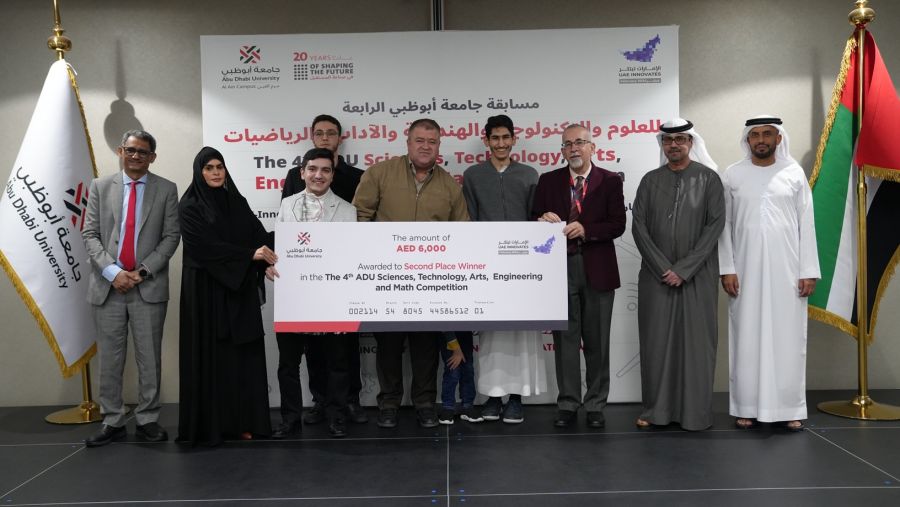 جامعة أبوظبي تنظم النسخة الرابعة من مسابقة العلوم والتكنولوجيا والهندسة والفنون والرياضيات السنوية بحرمها الجامعي في العين