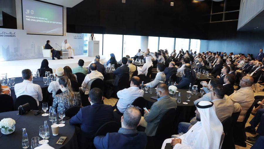 غرف دبي تلتقي مجموعة من كبار المصدرين لرصد أبرز التحديات والحلول المقترحة
