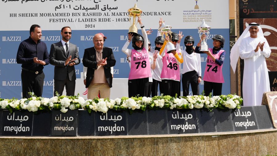 عزيزي للتطوير ترعى سباق السيّدات ضمن مهرجان صاحب السمو الشيخ محمد بن راشد آل مكتوم للقدرة