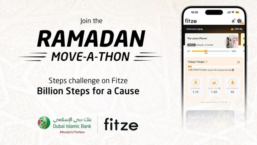 Moving forward together: Dubai Islamic Bank teams up with Fitze for another first – the Ramadan “Move-a-Thon”