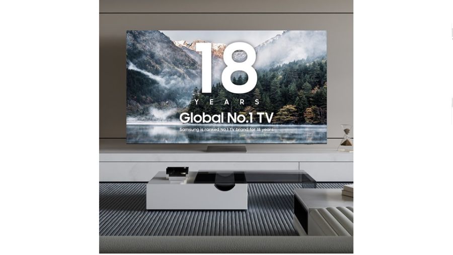 Samsung Electronics Continues Its Reign as Global TV Market Leader for 18 Consecutive Years