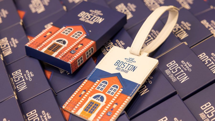 الاتحاد للطيران تحتفل برحلتها الافتتاحية إلى بوسطن