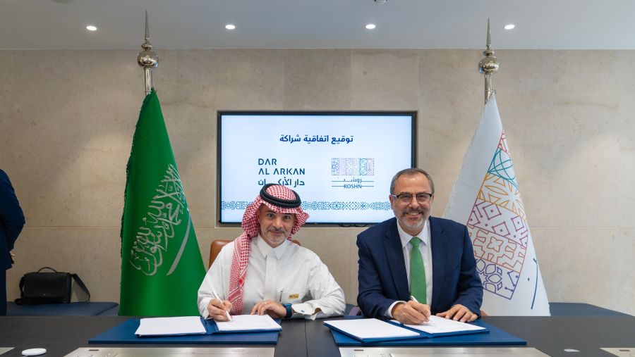 "دار الأركان" توقع اتفاقية مع مجموعة "روشن" لتطوير مشروع جديد في "سدرة" بقيمة 215 مليون ريال