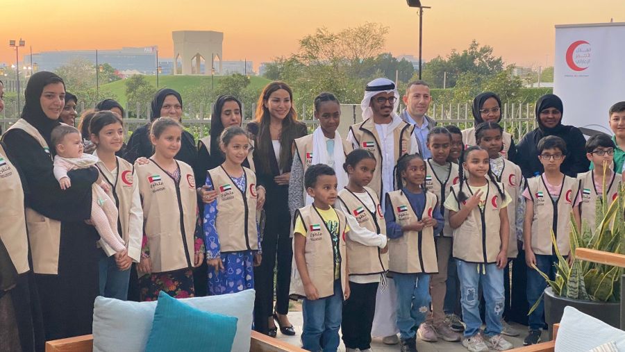 فندق بارك روتانا في أبو ظبي يستقبل حفل إفطار جماعي للأيتام بالتعاون مع هيئة الهلال الأحمر الإماراتي