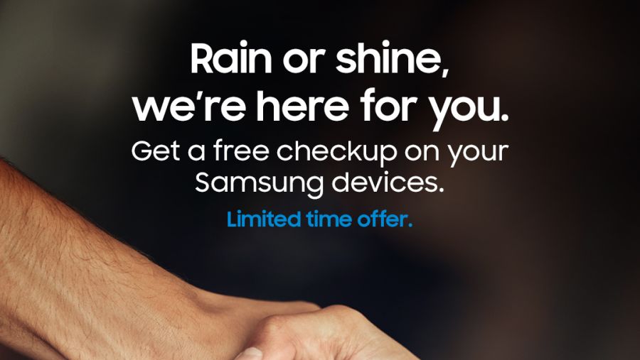 سامسونج تدعم عملاءها المتضررين من العاصفة الأخيرة في دولة الإمارات