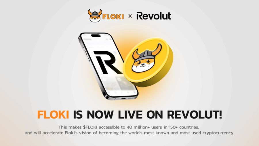 FLOKI Now Listed On Europe’s Leading Neobank Revolut