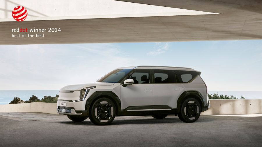Kia’s 29th Red Dot Design award since 2009 follows streak of award wins and critical acclaim for EV9
