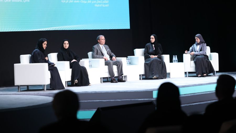 صاحبة السمو الشيخة موزا بنت ناصر تفتتح رسميًا معهد قطر للرعاية الصحية الدقيقة