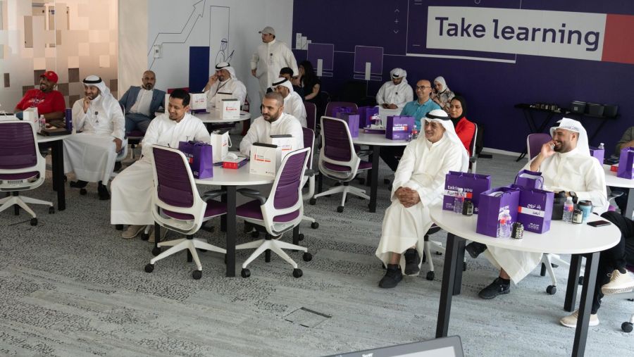 stc hosts workshop for entrepreneurs with Waleed Al Saleem 