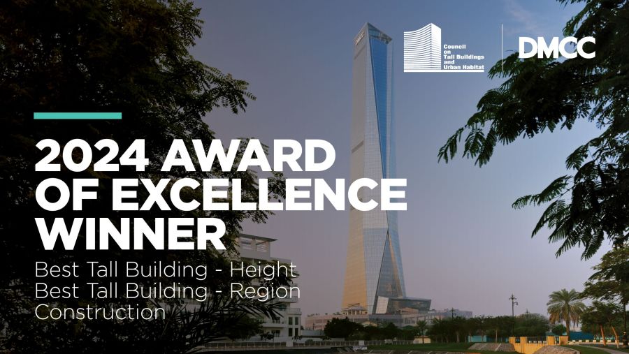 DMCC RECEIVES LEADING INDUSTRY AWARDS OF EXCELLENCE FOR UPTOWN TOWER