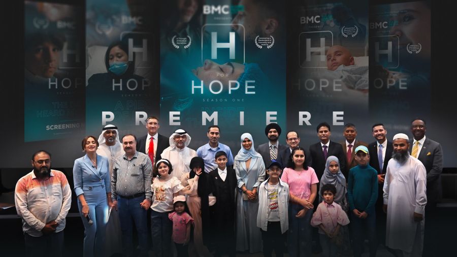 Doctors and patients unite in celebration after the premiere of the 'H for Hope Series'