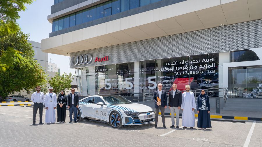 Audi Oman Wins Eco Mobility Award for Sustainable Practices