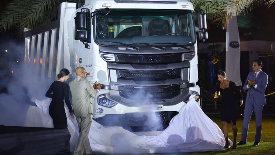 الحبتور للسيارات تكشف عن أسطولها الجديد من مركبات "جاك" التجارية في دولة الإمارات