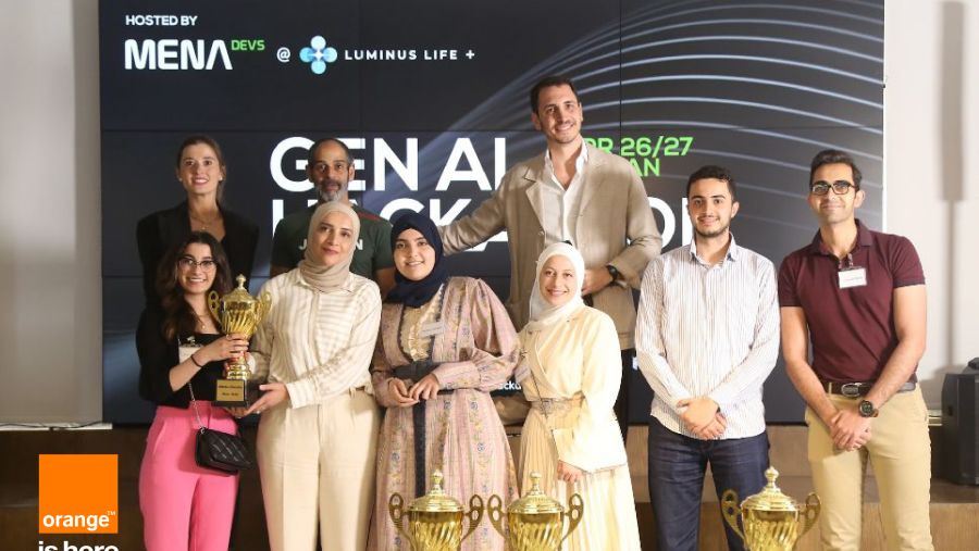 Orange Jordan Official Telecom Sponsor of Gen AI Hackathon Which Attracted 200 Creative & Innovative People