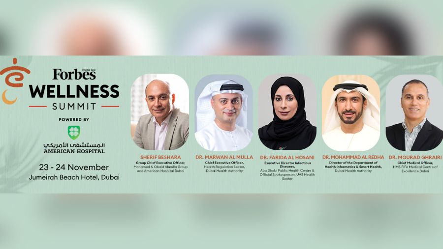 Get Involved: Speak, Sponsor, Attend, or Showcase Your Brand at the Forbes Middle East Wellness Summit 2024