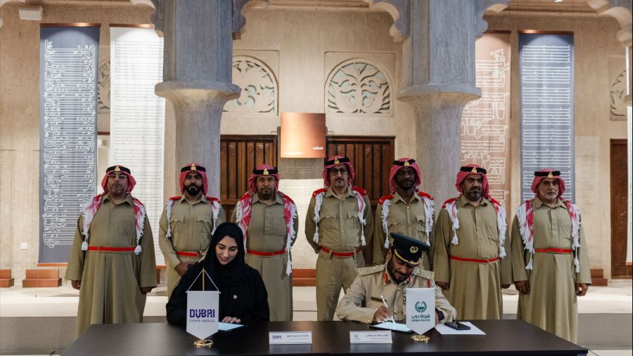 "دبي للثقافة" و"شرطة دبي".. تعاون فعال لحماية الأصول التراثية