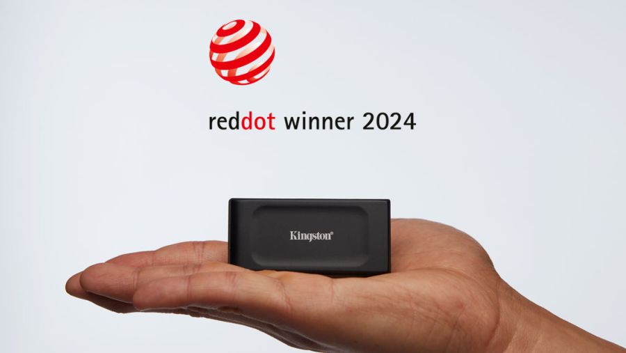 Kingston XS1000 External SSD Wins 2024 Red Dot Award Winner of Red Dot Award: Product Design