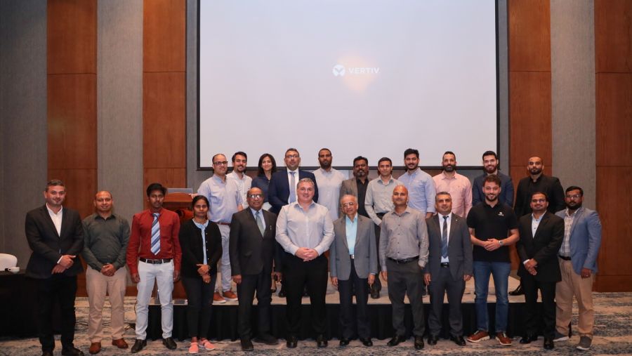 Training event in Ras Al Khaimah, UAE included visit to Vertiv factory with sessions surrounding company’s products and solutions
