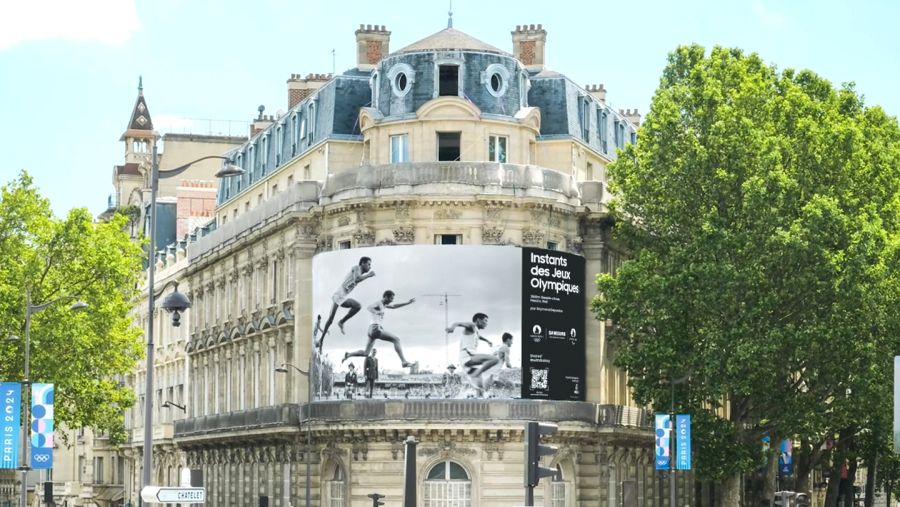 Samsung and French Visionaries Raymond and Simon Depardon Bring a Fresh Perspective to the Sports of the Olympic and Paralympic Games Paris 2024 With New Art Campaign in the Host City 